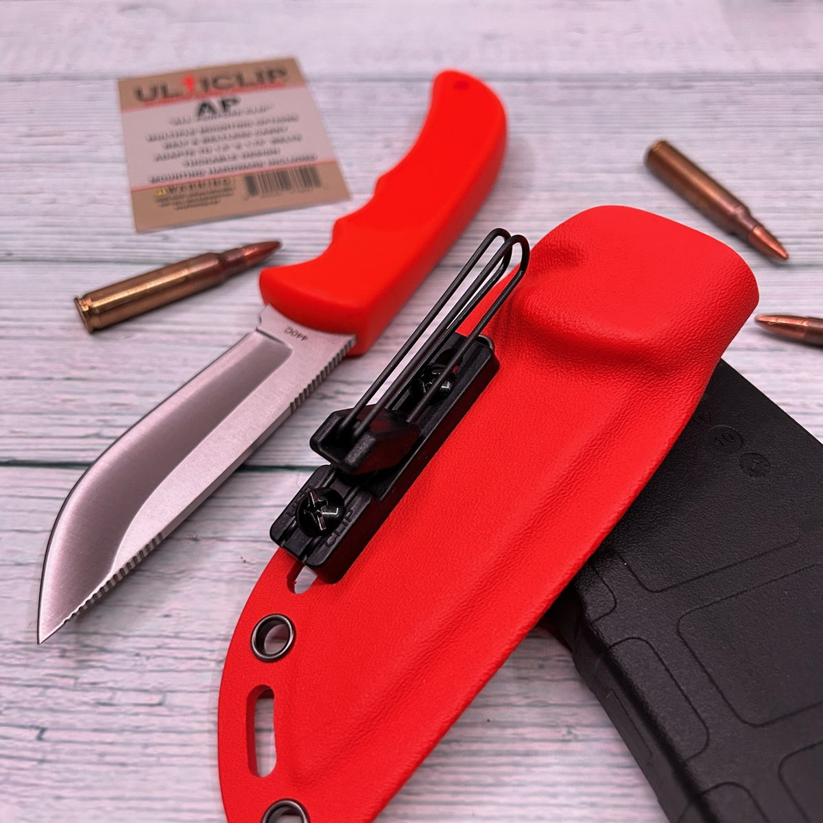 Ulticlip - AP Clip - Knife Sheath Material| KnifeMaker