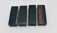 Stabilized Ceylon Ebony (East Indian Ebony) Block 4 3/4x1 3/4" x 1 1/4"