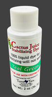 Teal Green comes in a 2 oz. container. The colours are designed specifically to add bright, vibrant colours to wood and other porous materials.