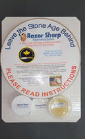 Package with Two wheels (1 gritted and 1 slotted) 3/4" Thick, 8" Diameter, 5/8" Arbor with 1/2" bushing, Grit Pack, and Instructions.