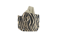 
              Kydex Zebra is an exotic and dynamic pattern. This is Desert Tan in 12" x 12" x 0.080" in a holster. 
            