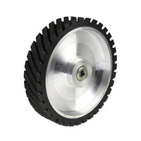 10" serrated contact wheel