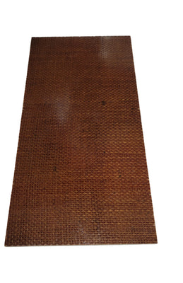 Natural Burlap Micarta sheet. It a is very durable and generates a unique, stylish look perfect material used for creating durable knife handles.