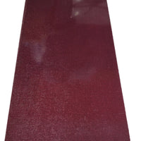 Double Burgandy Micarta sheet. It a is very durable and generates a unique, stylish look perfect material used for creating durable knife handles.