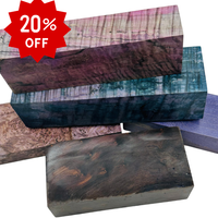 
              Stabilized Wood Blocks - Variety of Colours and Sizes
            