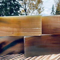 Buffalo horn scale set - Honey color 5"x1.5" x .25"