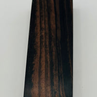 Stabilized Ceylon Ebony, also known as Indian Ebony is an exotic wood most ordinarily native to southern India and Sri Lanka. It makes beautiful knife handles. Shown is a  block. 