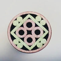 1/4" Mosaic pins