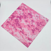 
              Piece of 12"x12" Kydex with multipinl and white colour pattern.
            