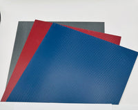 
              Kydex Carbon Fiber Black, Blood Red, Police Blue looks like Carbon Fiber. For Knife Sheaths. 
            