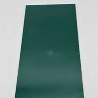 Sheet of G-10 Forest Green 3/8" x 5" x 12". G-10 is a popular knife making handle material.  