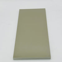 Sheet of G-10 Tan 3/8" x 5" x 12". G-10 is a popular knife making handle material.  