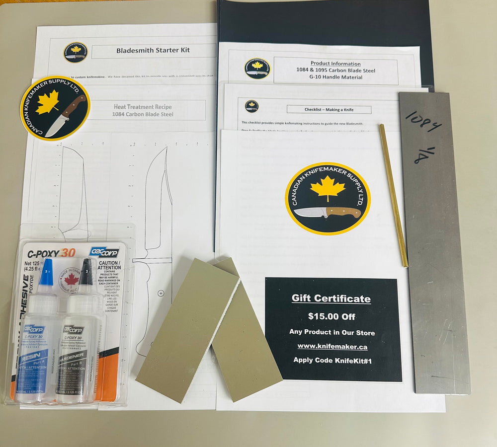 Bladesmith Starter Kit - 1 Blade Option