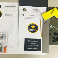 Bladesmith Starter Kit with Sheath Package - 1 Blade Option