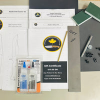 Bladesmith Starter Kit with Sheath Package - 1 Blade Option