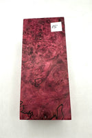 
              Stabilized Wood Blocks - Variety of  Colours and Sizes
            