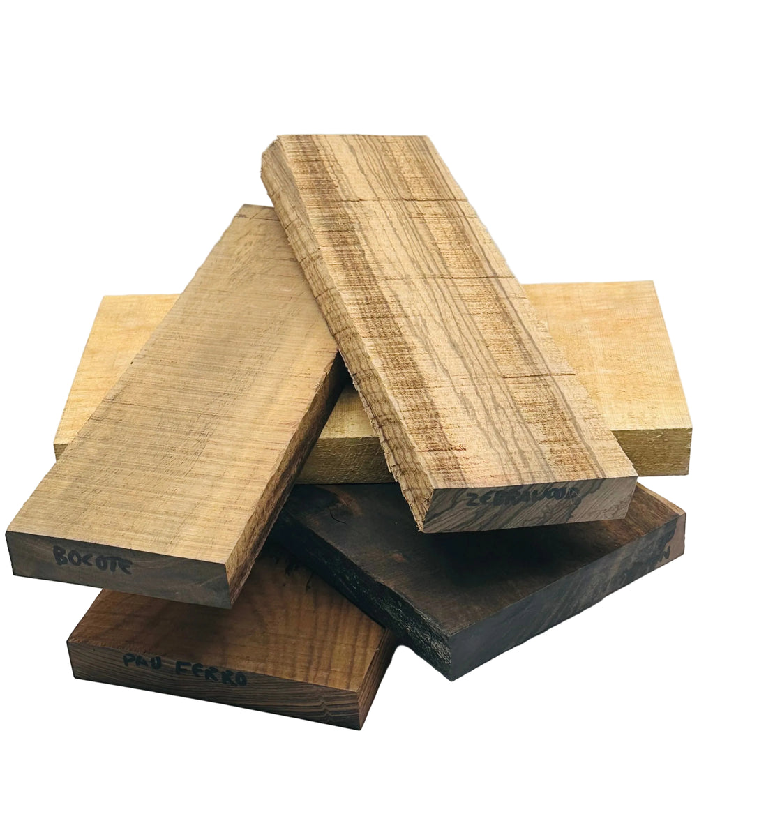 Rough Sawn Hardwood Blocks - Non-Stabilized Custom Knife Handles ...