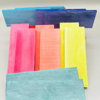 Juma Gem - Yellow Scales Set  1/4" x 2" x 6"