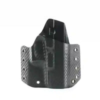 Kydex Carbon Fiber Black holster looks like Carbon Fiber. For knife sheaths. 
