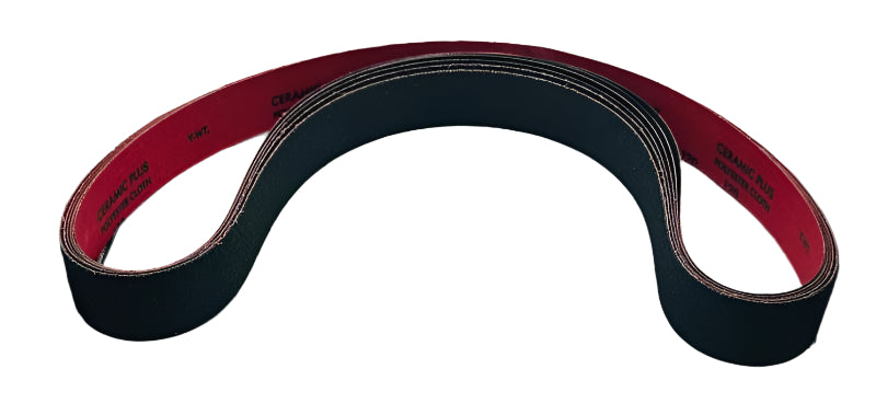 Red Heat Ceramic Belt - Starter Pack Knife Making Tools| KnifeMaker