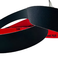 Red Heat 2' x 72" belts - the newest ceramic offering from Norton! They are a great all-around abrasive belt for knife making.