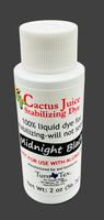 
              Midnight Black comes in a 2 oz. container. The colours are designed specifically to add bright, vibrant colours to wood and other porous materials.  
            