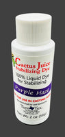 
              Purple Haze comes in a 2 oz. container. The colours are designed specifically to add bright, vibrant colours to wood and other porous materials.  
            