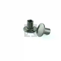 1/4" Post Non-Slotted Closed End comes in a package of 25 for making knife sheaths.