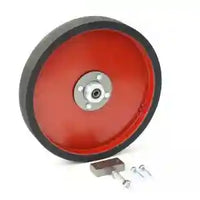 Wheel and part for deluxe 2" x 72" belt grinder for knife making of custom knives.