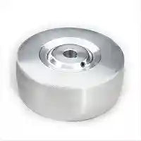 
              Wheel for deluxe 2" x 72" belt grinder for knife making of custom knives.
            