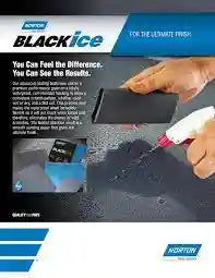 Norton Black Ice Sand Paper delivers a fast initial cut & consistent finish across the knife handle surface & contours.