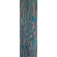 CrazyFiber is a unique composite materials for custom knife handles. This one is GI Joe with blue, red steaks in X-Cut. 