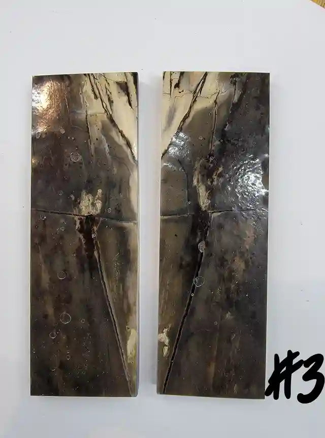 Stabilized Mammoth Ivory Scales - 4.75