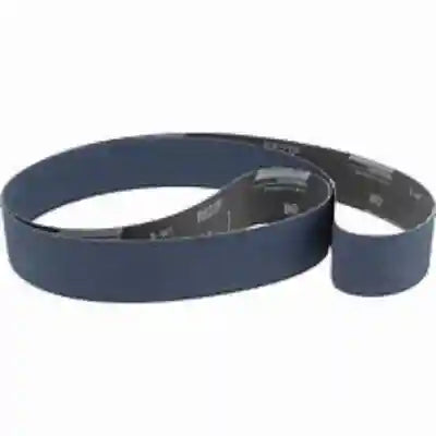 Zirconia 695 belts are 2”x72” and are the standard for aggressive cutting, grinding and shaping of metals & very hard wood.