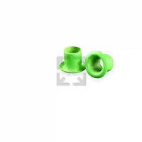 GS 8 Eyelets 1/4" comes in a package of 25 for making knife sheaths. Multiple colours available. This one is zombie green. 