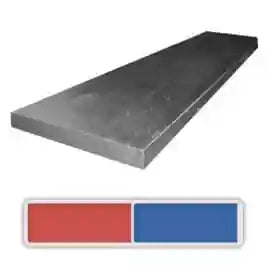 AEB-L  Razor Blade Steel easy to heat treat. Popular for those just starting with stainless steel, good for kitchen knives. Comes in bars of various heights and widths and 12 inches long but can be any length requested.