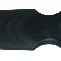UltreX SureTouch composite is the perfect modified G-10 knife handle material.It provides brilliant colors, extreme durability, and an excellent anti-slip rubber property. Shows a black scale. 