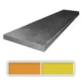 CPM S35-VN Stainless Blade Steel provides toughness, wear resistance & ease of machine polish. Creates a solid knife. Comes in bars of various  heights and widths and 12 inches long but can be any length requested.