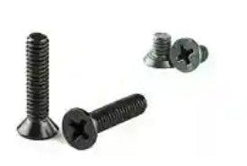 Flat Head Screws come in a package of 25 for making knife sheaths.