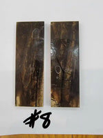 
              Stabilized Mammoth Ivory Scales - 4.75"X1.6"X 0.240" +-.015
            
