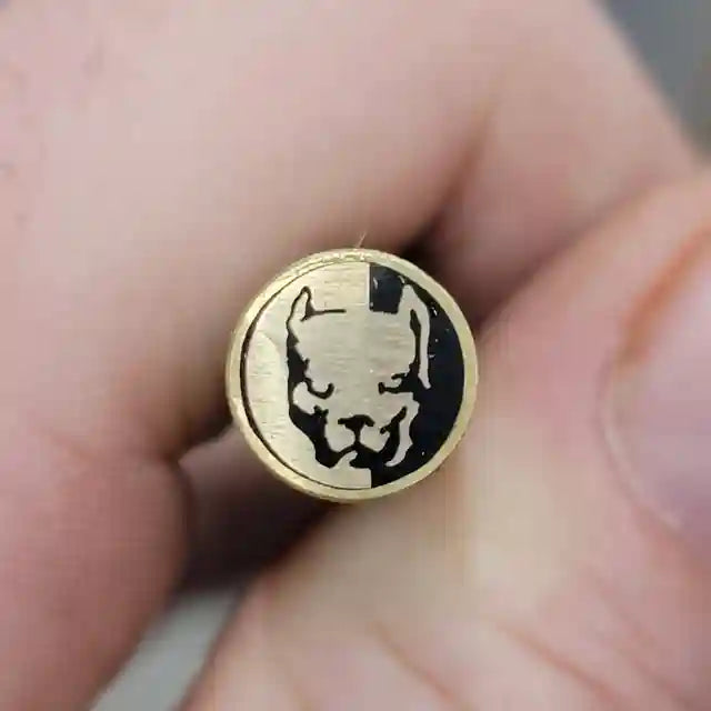 8mm Pit Bull Handle Pin (Brass)