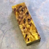 
              Raffir Poplar Burl - Stabilized Wood
            