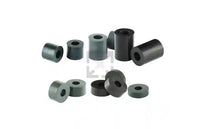 
              Rubber spacers come in a package of 25 for knife sheaths. 
            