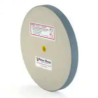 Gritted Replacement Wheel 10" x 1"- 3/4" arbor hole with 5/8 to 3/4 inch removable bushing for the Razor Sharp Edgemaking System.