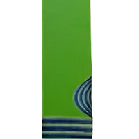 G-10  3/8" x 6" x 12" - Lime Green/Black