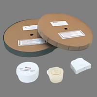 
              Package with Two wheels (1 gritted and 1 slotted) 3/4" Thick, 8" Diameter, 5/8" Arbor with 1/2" bushing, Grit Pack, and Instructions. 
            