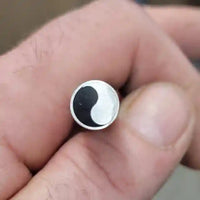 8mm Yin Yang Handle Pin (Stainless)